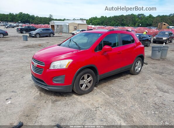 KL7CJLSB0GB597799 2016 CHEVROLET TRAX Red 