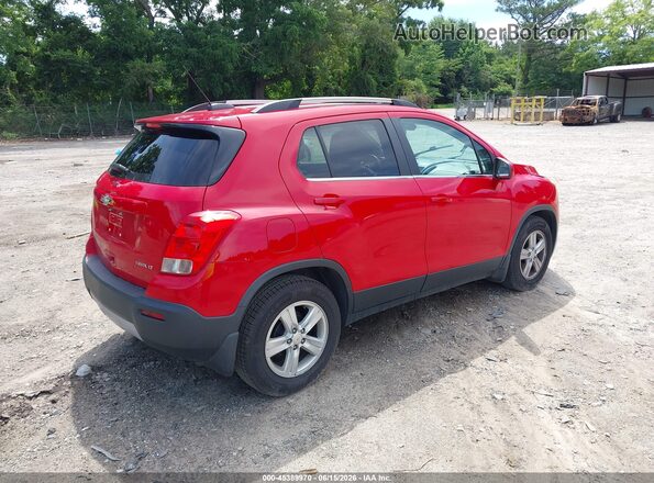 KL7CJLSB0GB597799 2016 CHEVROLET TRAX Red 