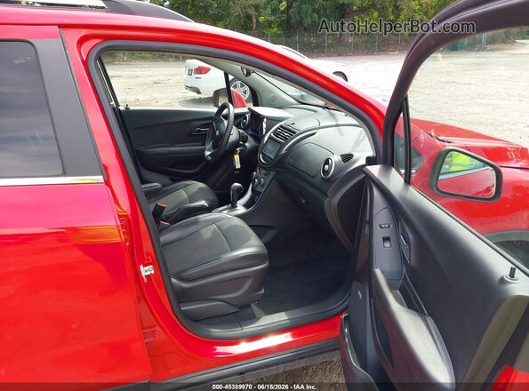KL7CJLSB0GB597799 2016 CHEVROLET TRAX Red 