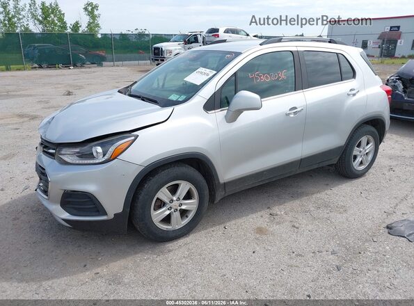 KL7CJLSB0HB134384 2017 CHEVROLET TRAX Silver Front left