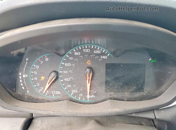 KL7CJLSB0KB877733 2019 CHEVROLET TRAX Black Widok zestawu wskaźników
