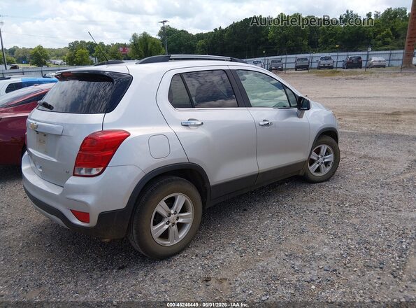 KL7CJLSB0KB888571 2019 CHEVROLET TRAX Silver Trasero derecho