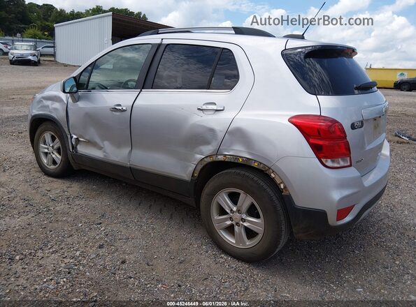 KL7CJLSB0KB888571 2019 CHEVROLET TRAX Silver Trasero izquierdo