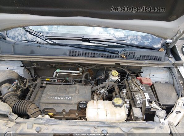 KL7CJLSB0KB888571 2019 CHEVROLET TRAX Silver Vista trasera