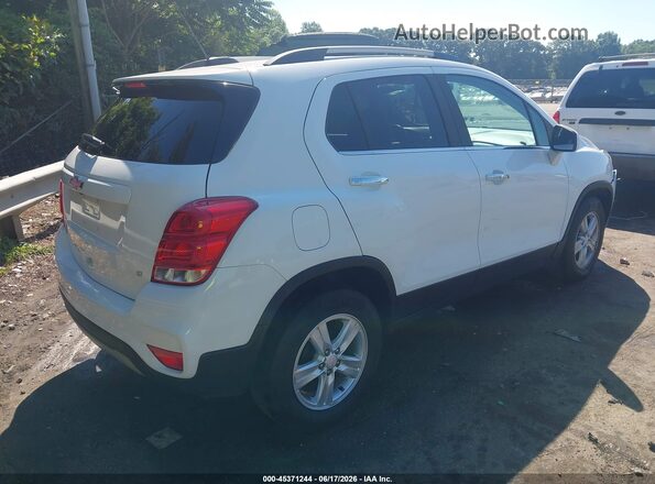 KL7CJLSB0KB958490 2019 CHEVROLET TRAX Белый Задняя правая четверть