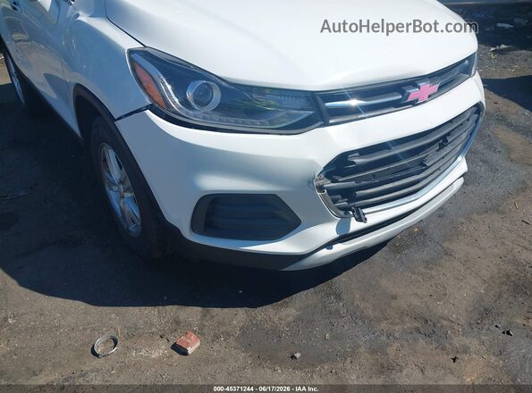 KL7CJLSB0KB958490 2019 CHEVROLET TRAX Белый Вид спереди