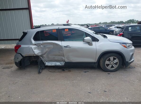 KL7CJLSB0KB963334 2019 CHEVROLET TRAX Серебряный Вид щитка приборов