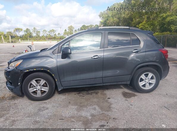 KL7CJLSB1HB150562 2017 CHEVROLET TRAX Gray Widok wnętrza 360 stopni