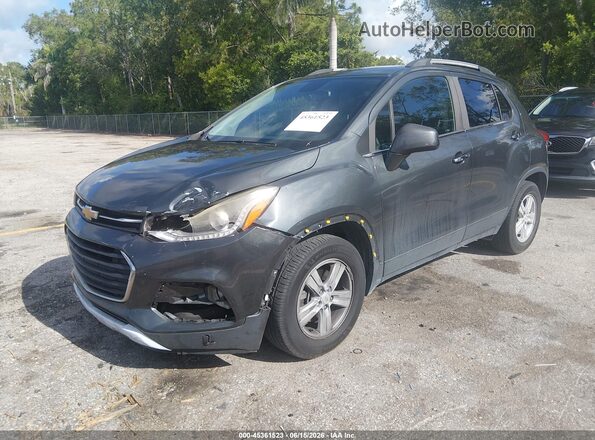 KL7CJLSB1HB150562 2017 CHEVROLET TRAX Gray Przód lewy