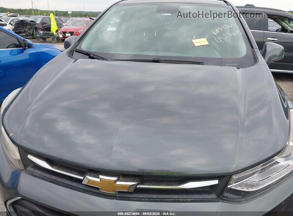 KL7CJLSB1HB188986 2017 CHEVROLET TRAX Gray Դիմացի տեսք