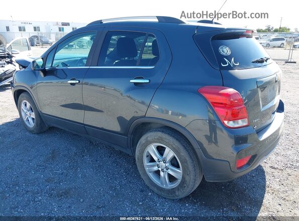 KL7CJLSB1JB616786 2018 CHEVROLET TRAX Gray Trasero izquierdo