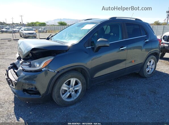 KL7CJLSB1JB616786 2018 CHEVROLET TRAX Gray Vista tres cuartos delantera izquierda