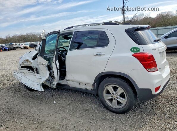 KL7CJLSB1KB936658 2019 CHEVROLET TRAX White Հետևի ձախ