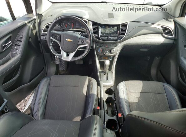 KL7CJLSB1KB936658 2019 CHEVROLET TRAX White Առջևի վահանակի տեսք