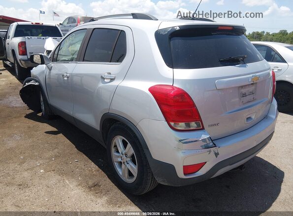 KL7CJLSB2JB581837 2018 CHEVROLET TRAX Silver უკანა მარცხენა