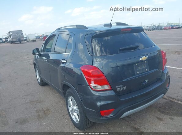 KL7CJLSB2JB675636 2018 CHEVROLET TRAX Gray უკანა მარცხენა