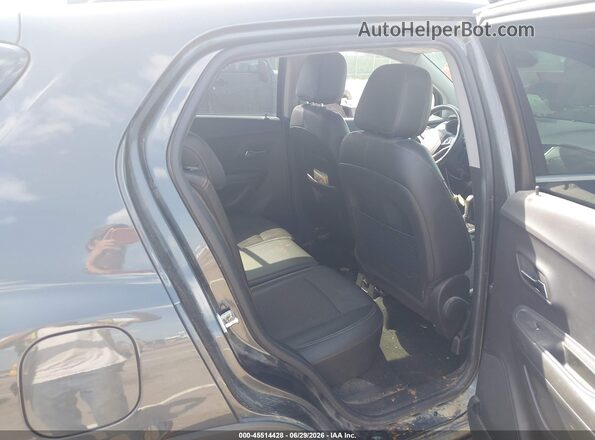 KL7CJLSB2JB675636 2018 CHEVROLET TRAX Gray VIN კოდის სტიკერის ხედი