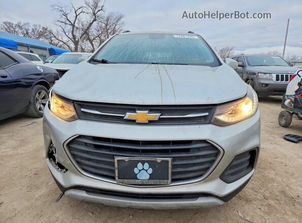 KL7CJLSB2KB848752 2019 CHEVROLET TRAX Silver Front view