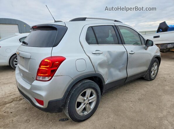 KL7CJLSB2KB848752 2019 CHEVROLET TRAX Silver Rear right