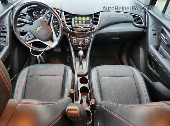 KL7CJLSB2KB848752 2019 CHEVROLET TRAX Silver Dashboard view