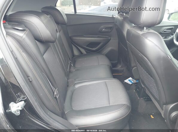 KL7CJLSB2LB035915 2020 CHEVROLET TRAX Black Widok naklejki z numerem VIN