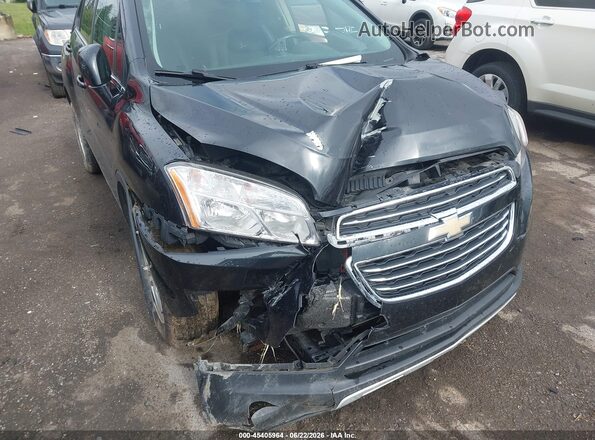 KL7CJLSB3GB735481 2016 CHEVROLET TRAX Black Դիմացի տեսք