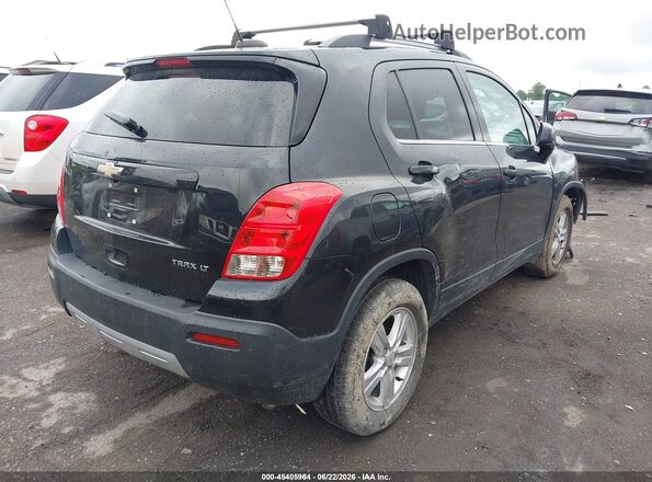 KL7CJLSB3GB735481 2016 CHEVROLET TRAX Black Հետևի աջ