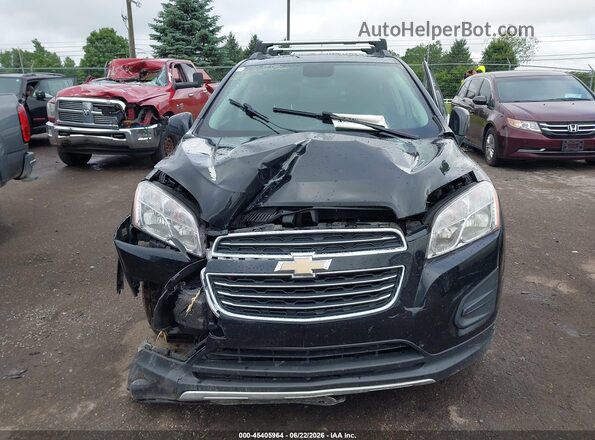 KL7CJLSB3GB735481 2016 CHEVROLET TRAX Black Սարքավորումների վահանակի տեսք
