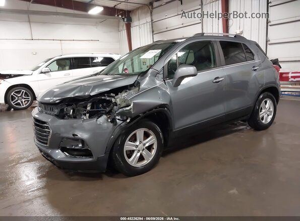 KL7CJLSB3KB847660 2019 CHEVROLET TRAX Gray Vista tres cuartos delantera izquierda