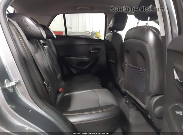 KL7CJLSB3KB847660 2019 CHEVROLET TRAX Gray Vista de la etiqueta del VIN