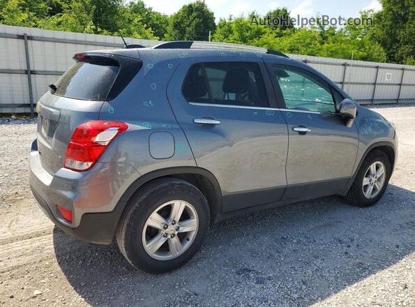 KL7CJLSB3KB921238 2019 CHEVROLET TRAX Gray უკანა მარჯვენა