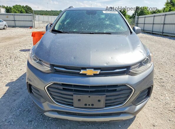 KL7CJLSB3KB921238 2019 CHEVROLET TRAX Gray წინა ხედი
