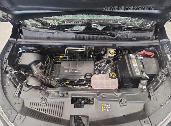 KL7CJLSB3LB019934 2020 CHEVROLET TRAX Черный Вид подкапотного пространства