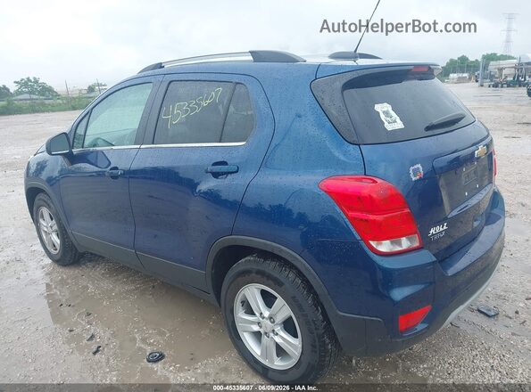 KL7CJLSB3LB339156 2020 CHEVROLET TRAX Blue Rear left