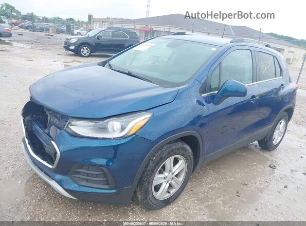 KL7CJLSB3LB339156 2020 CHEVROLET TRAX Blue Front left