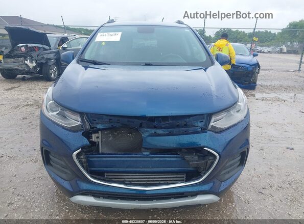KL7CJLSB3LB339156 2020 CHEVROLET TRAX Blue Instrument cluster view