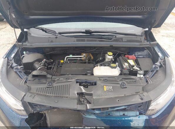 KL7CJLSB3LB339156 2020 CHEVROLET TRAX Blue Rear view