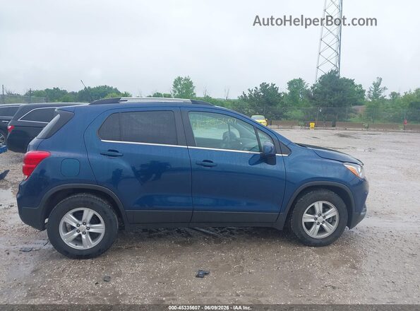 KL7CJLSB3LB339156 2020 CHEVROLET TRAX Blue Rear interior view