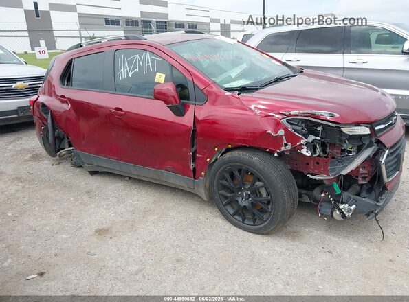 KL7CJLSB3MB327459 2021 CHEVROLET TRAX Бордовый Вид спереди