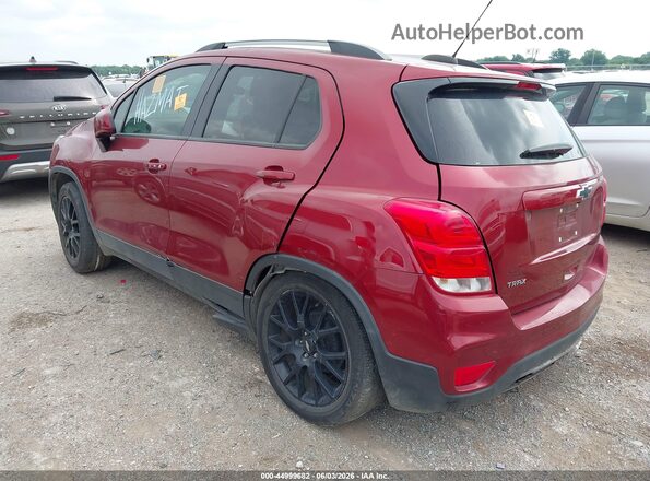 KL7CJLSB3MB327459 2021 CHEVROLET TRAX Бордовый Задняя левая четверть