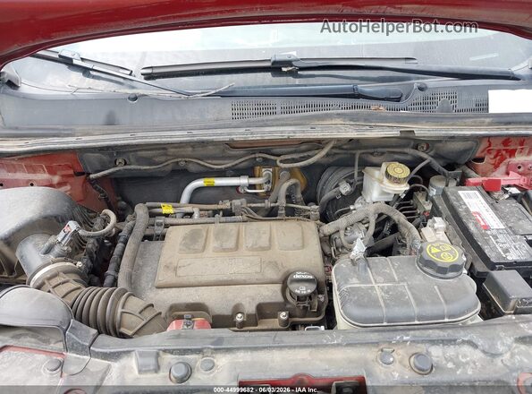 KL7CJLSB3MB327459 2021 CHEVROLET TRAX Бордовый Вид сзади