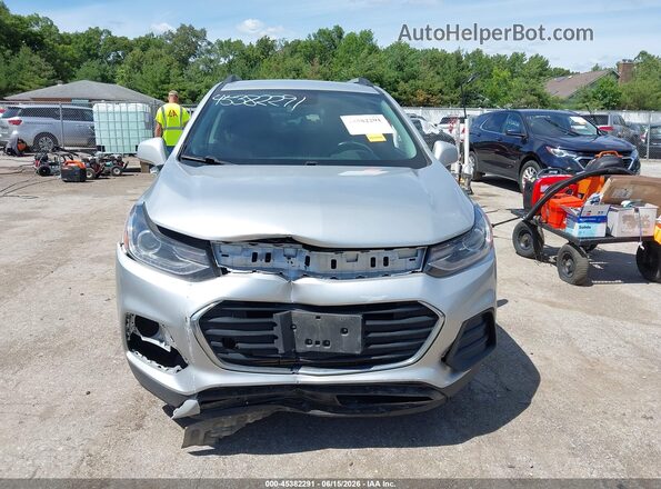 KL7CJLSB3MB330443 2021 CHEVROLET TRAX Silver Instrument cluster view