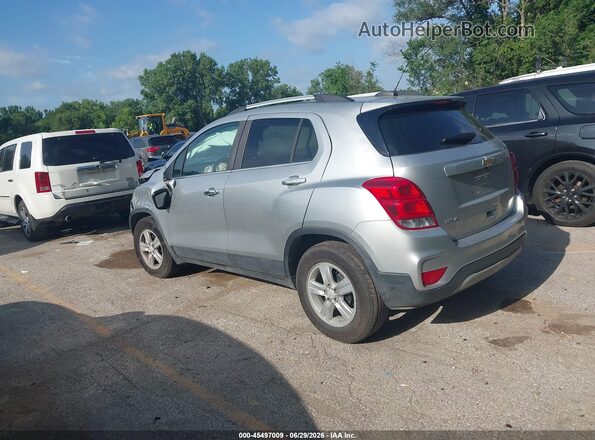 KL7CJLSB4JB579605 2018 CHEVROLET TRAX Silver Հետևի ձախ