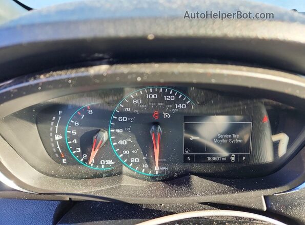 KL7CJLSB4JB632190 2018 CHEVROLET TRAX Gray Instrument cluster view
