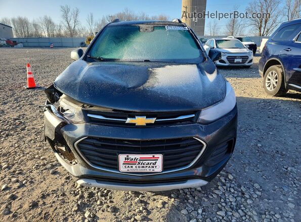 KL7CJLSB4JB632190 2018 CHEVROLET TRAX Gray Front view