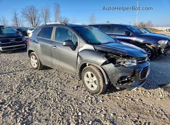 KL7CJLSB4JB632190 2018 CHEVROLET TRAX Gray Front right