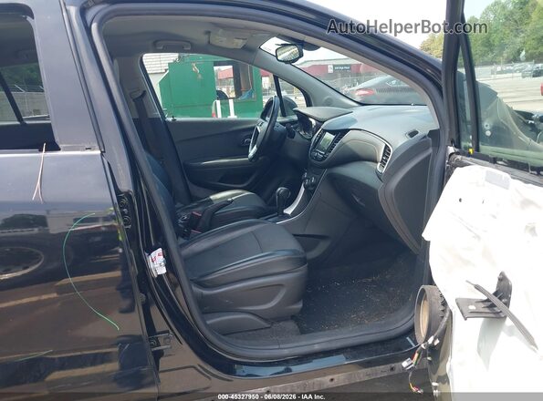 KL7CJLSB4KB918994 2019 CHEVROLET TRAX Black Widok wnętrza z przodu
