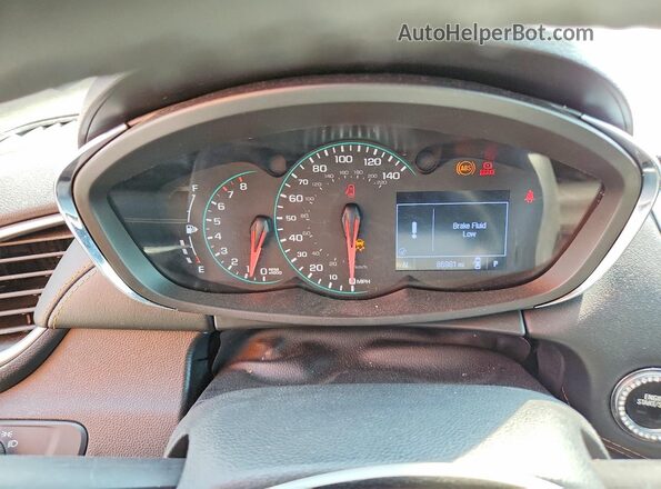 KL7CJLSB4LB018002 2020 CHEVROLET TRAX White Vista del cuadro de instrumentos