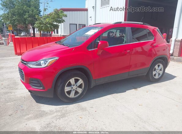 KL7CJLSB4LB336380 2020 CHEVROLET TRAX Красный Передняя левая четверть