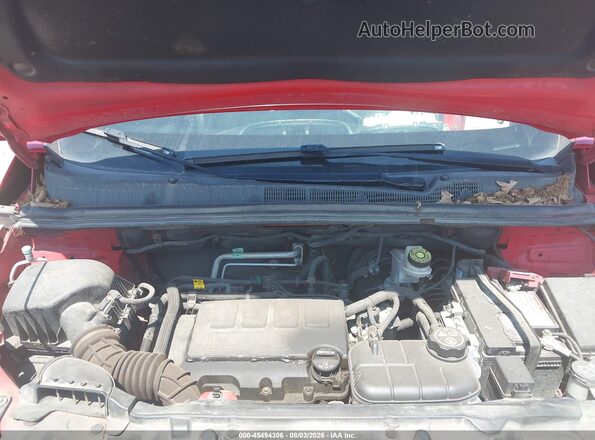 KL7CJLSB4LB336380 2020 CHEVROLET TRAX Красный Вид сзади